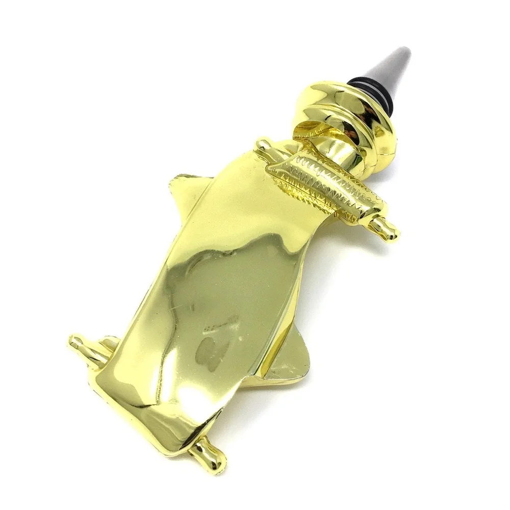 Handmade Bottle Stopper made from Repurposed Drama Trophy